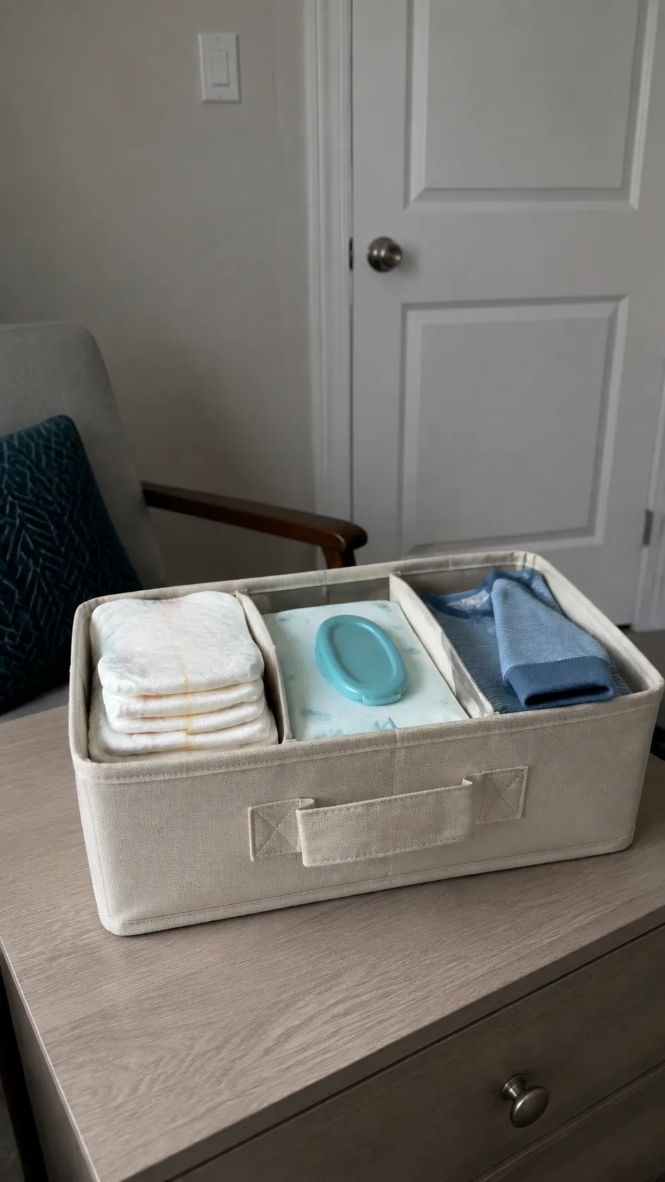 Make a portable diaper caddy