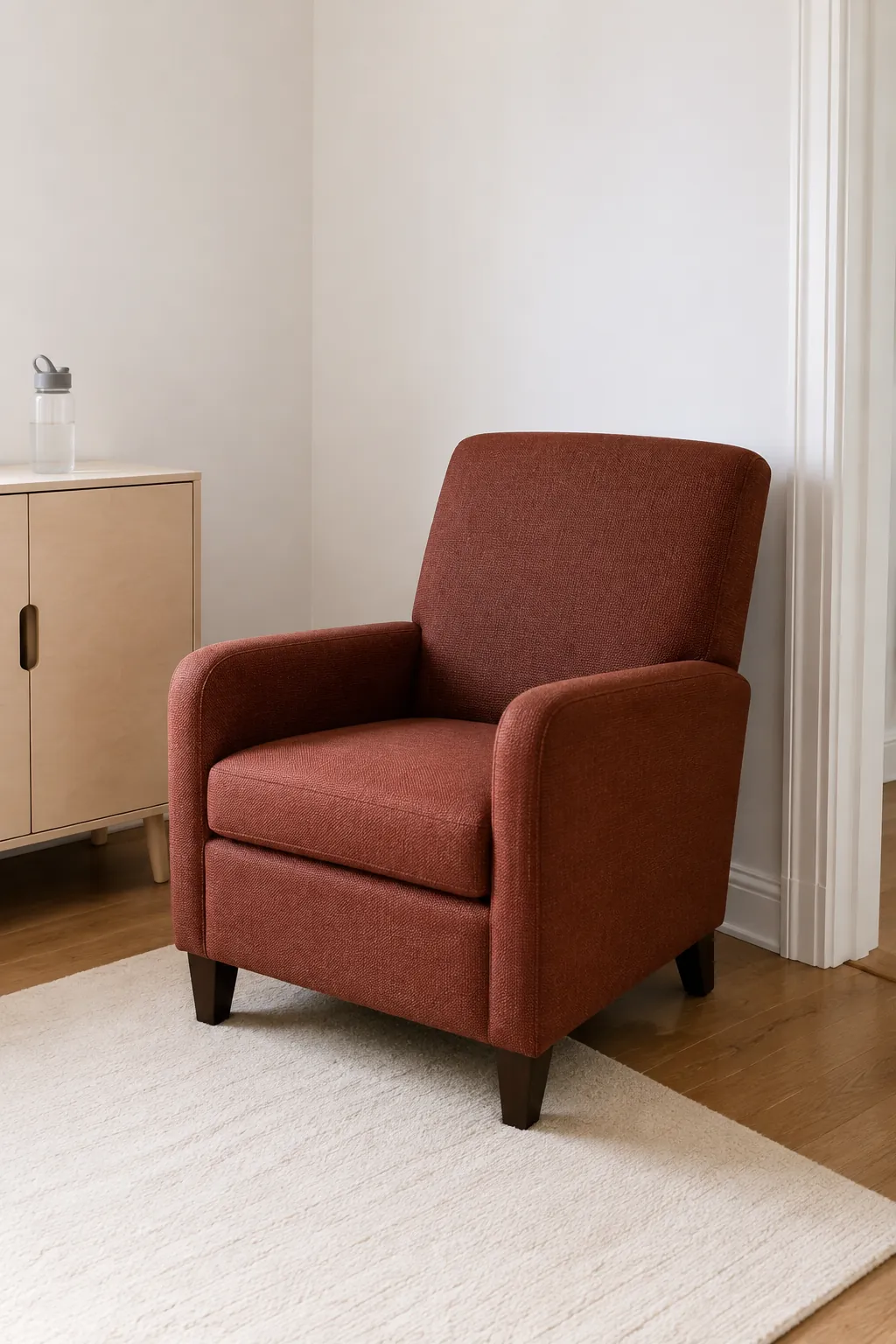 Use a Colorful Chair in a Neutral Shell in a gender neutral nursery