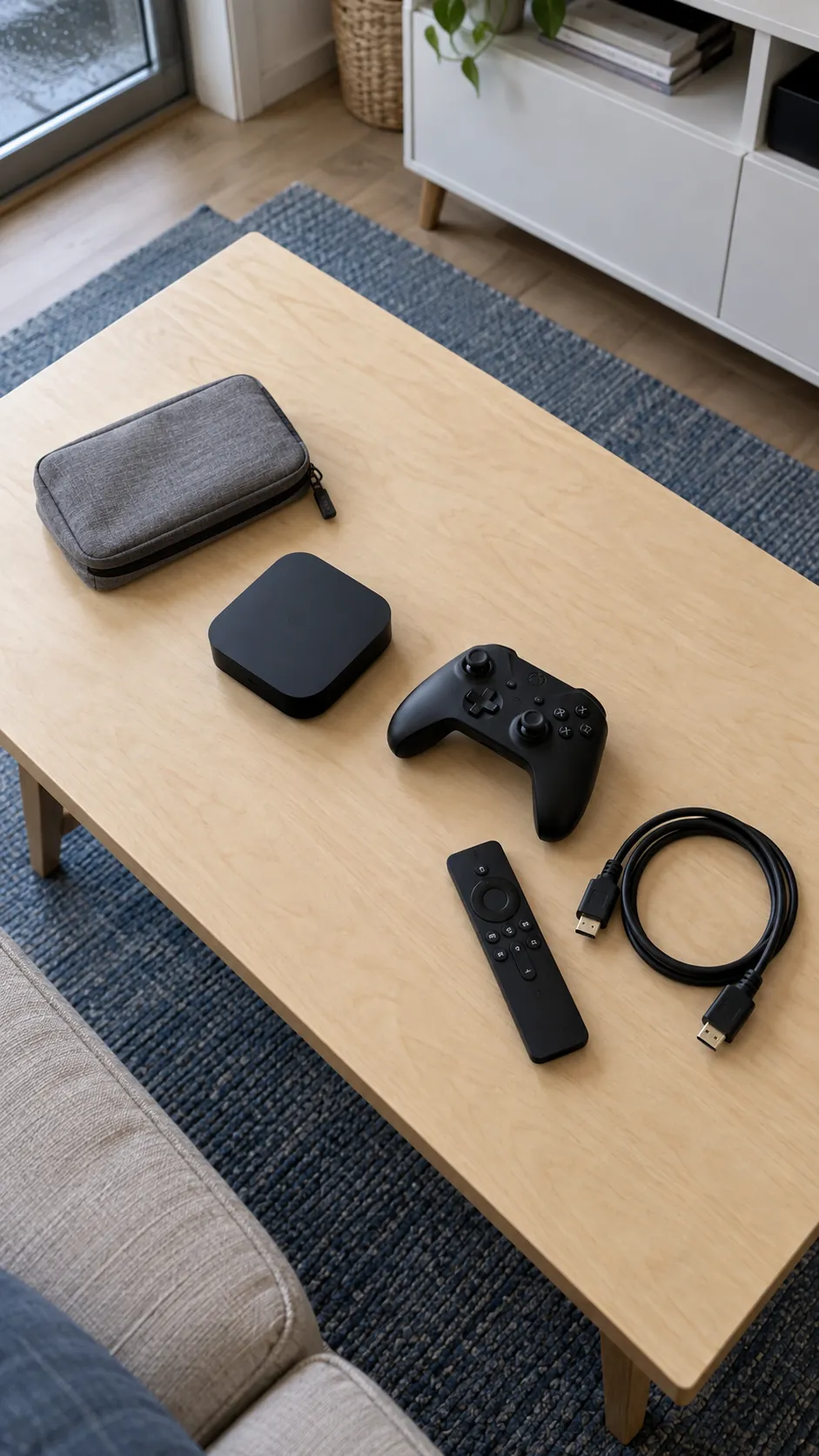 Decide what the wall has to support in a minimalist TV setup