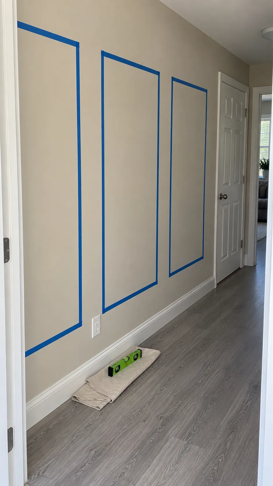 Map the wall around doors and controls