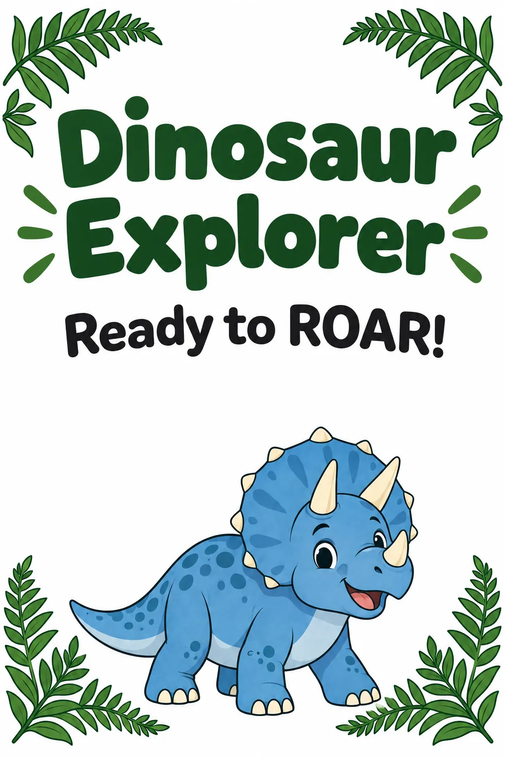 Make an optional photo moment printable for a dinosaur birthday party